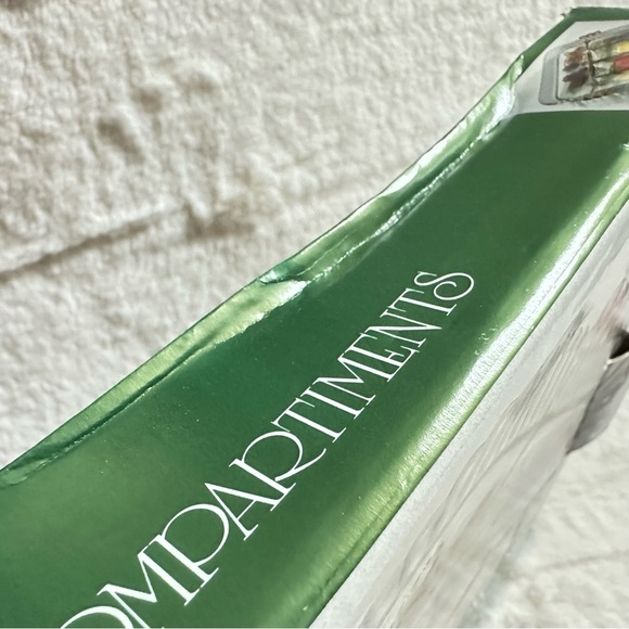 Vintage Pressed Indiana Glass 5-Section Fruit Design Relish Tray Serving Platter - Picture 12 of 13